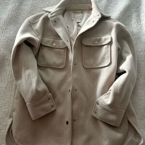 H&M Light Tan Utility Jacket for Women